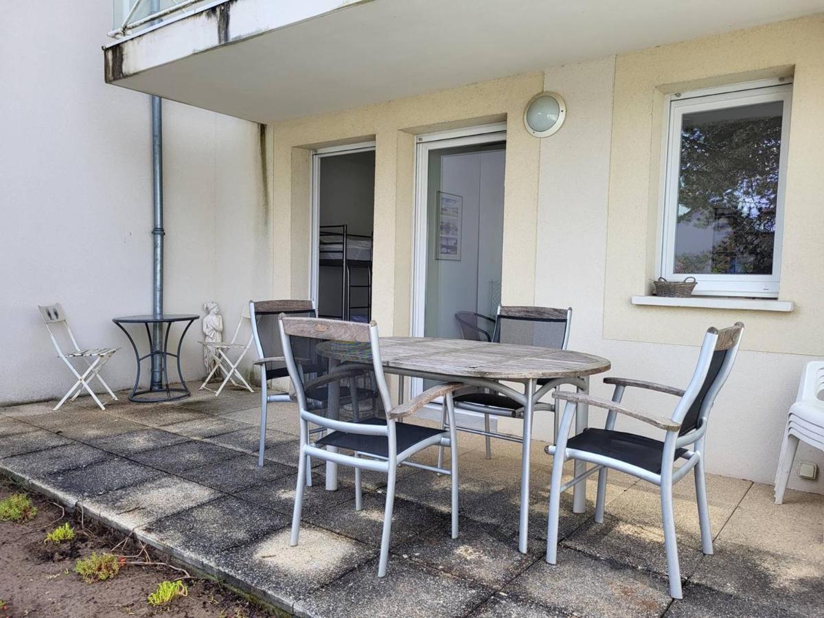 Appartement Rez-De-Jardin, Front De Mer, 4 Pers, Calme, Wifi Gratuit - Fr-1-465-46 Merville-Franceville-Plage Kültér fotó